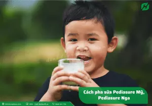 Cách pha sữa Pediasure Mỹ, Pediasure Nga