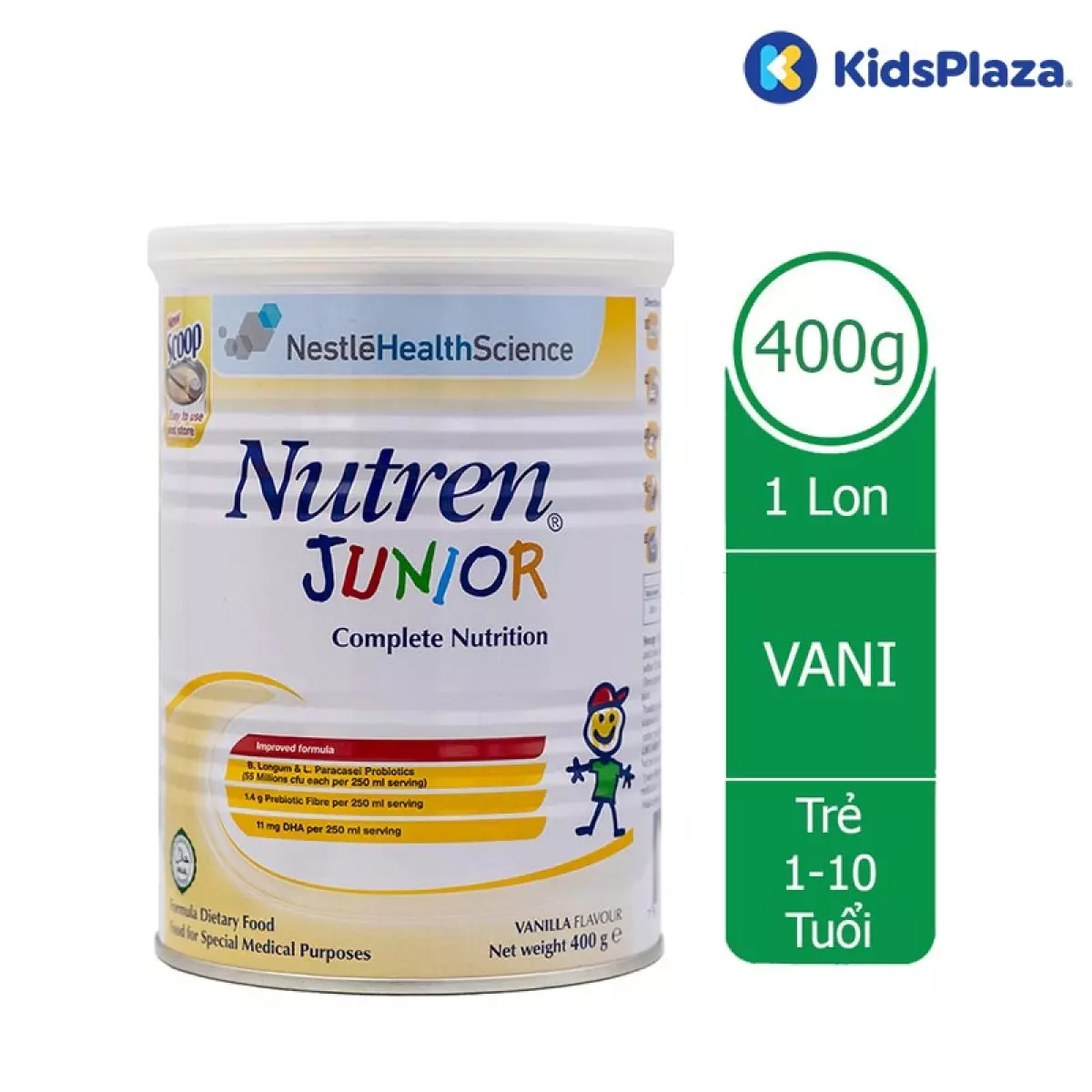 Sữa Nutren Junior 400g cho bé 1-10 tuổi