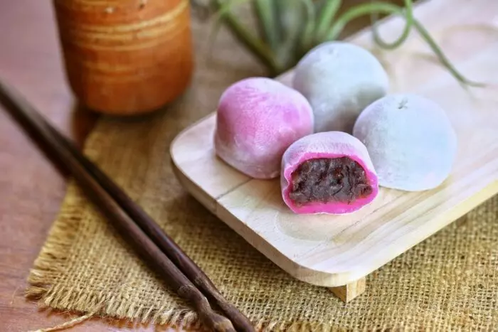 Bánh Mochi Nhân Khoai Lang Tím