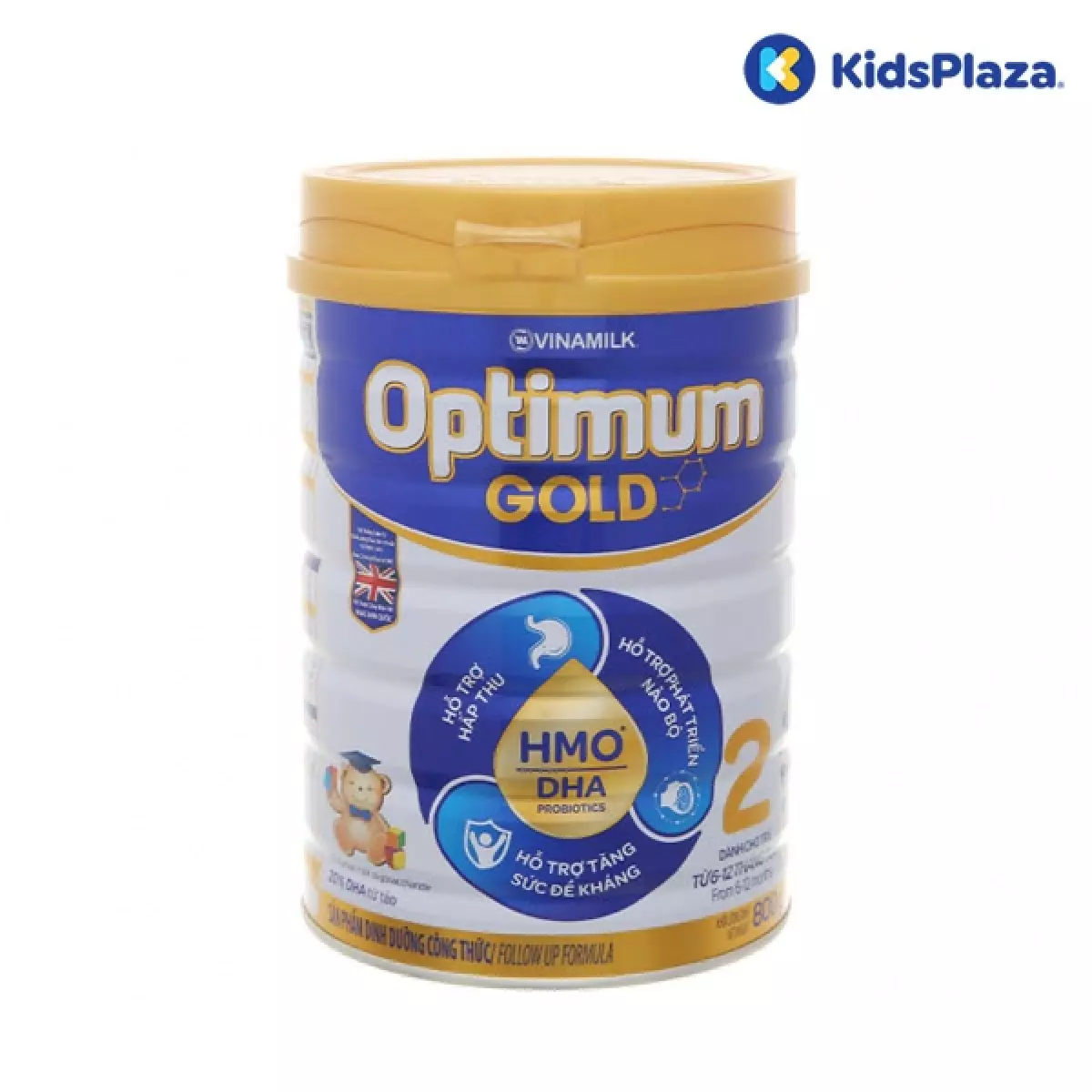 Sữa Vinamilk Optimum Gold 2 800g cho bé 6-12 tháng