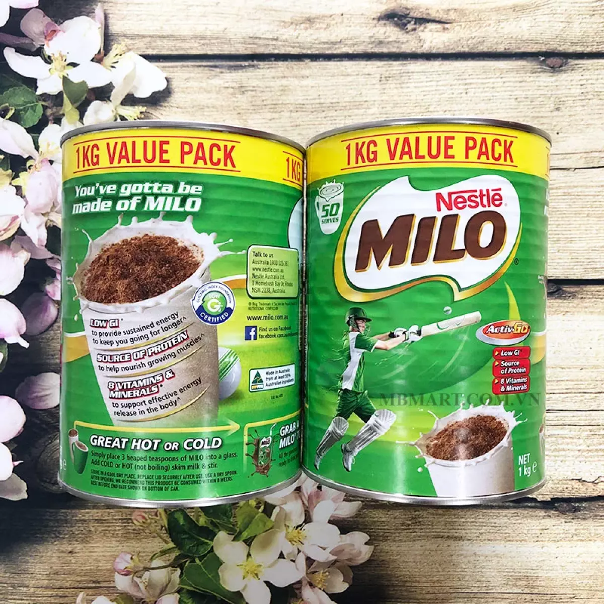 Sữa Milo Úc tăng trưởng chiều cao