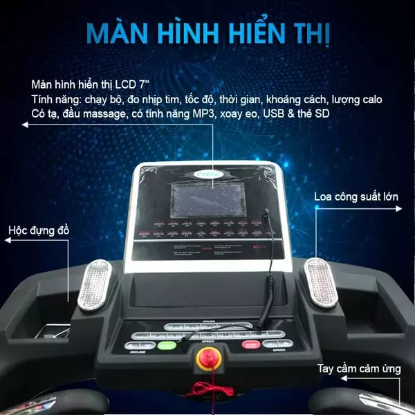 Máy chạy bộ điện DLY 13661DC