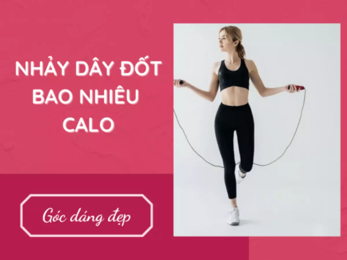 Nhảy dây đốt bao nhiêu calo?