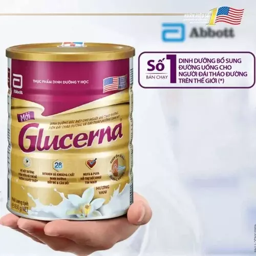 Sữa Glucerna 850g giá bao nhiêu?