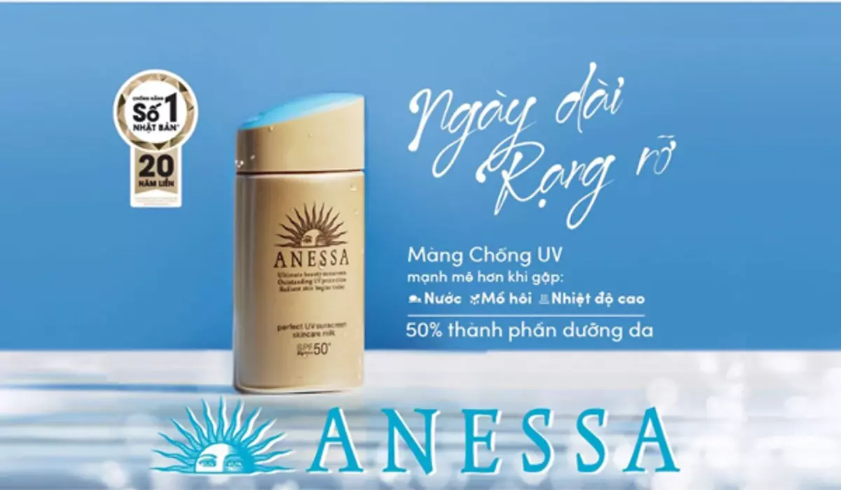 Kem chống nắng Anessa Perfect UV Sunscreen Mild Milk SPF 50+ PA ++++