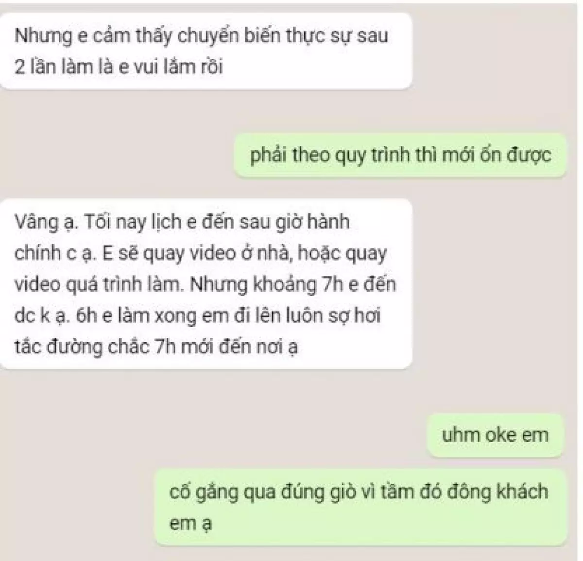 Feedback của khách hàng trị mụn bằng công nghệ kháng khuẩn đa tầng