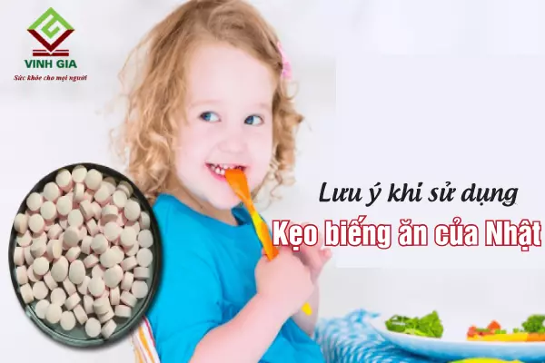 Không nên lạm dụng kẹo biếng ăn của Nhật và phải dùng đúng liều lượng