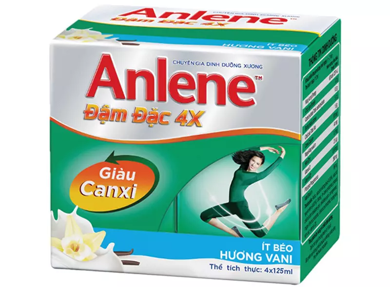 Sữa Anlene pha sẵn Anlene Concentrate 4x đậm đặc