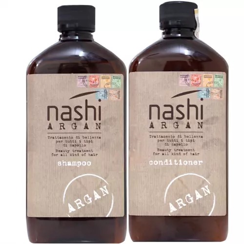 Dầu Gội Xả Nashi Argan Phục Hồi Tóc Hư Tổn