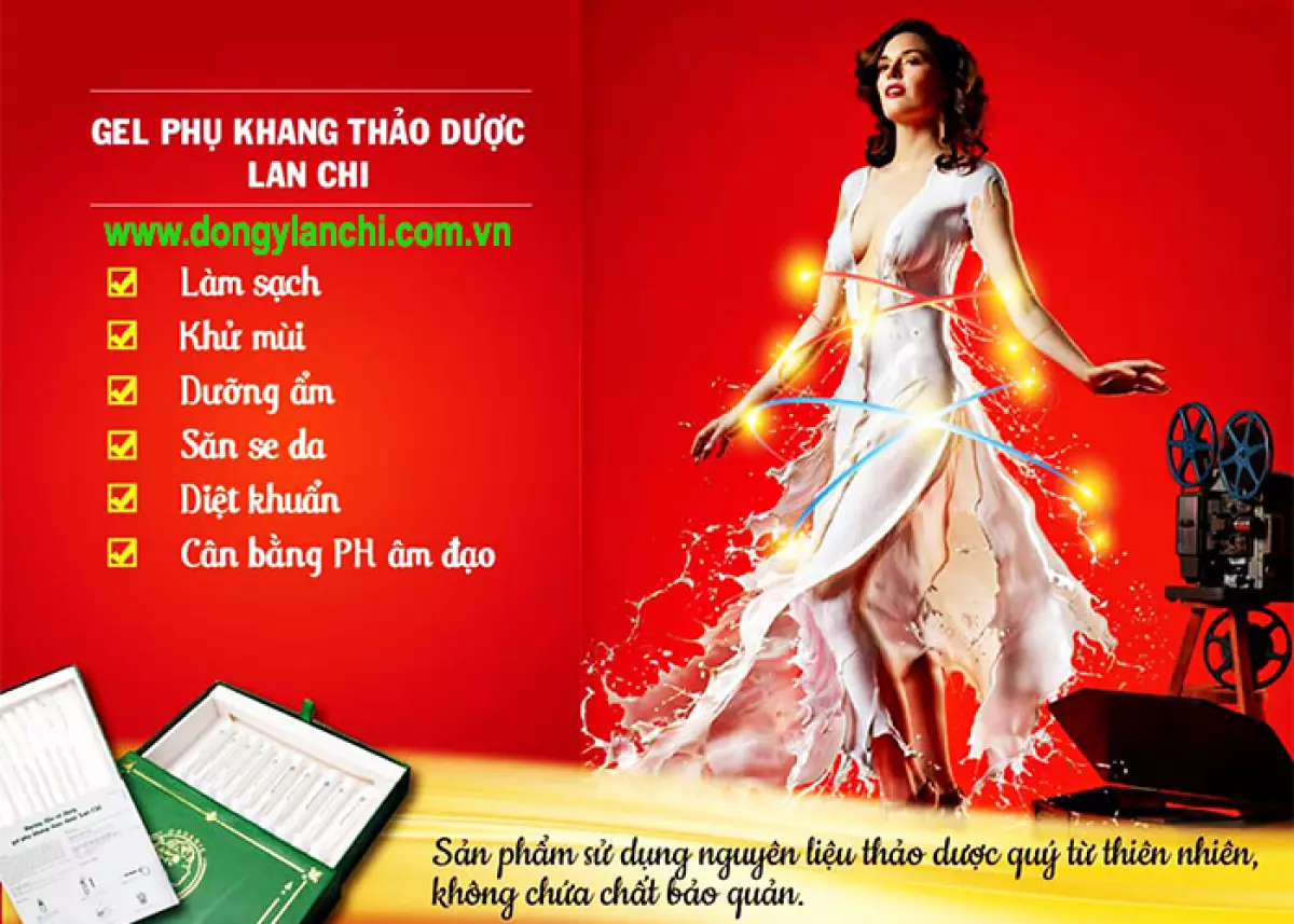 Tác dụng gel phụ khoa lan chi