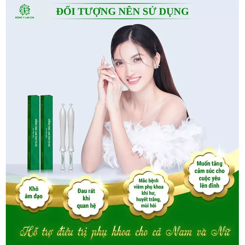 Đối tượng sử dụng Gel Hồng Âm Lan Chi Plus