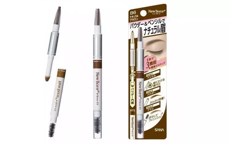 Kẻ mày Nhật Bản Kanebo Coffret Doll W Blow Designer Pencil