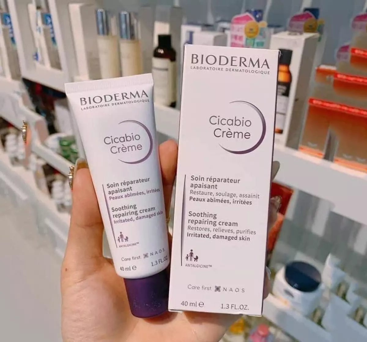 kem dưỡng phục hồi da Bioderma Cicabio Creme