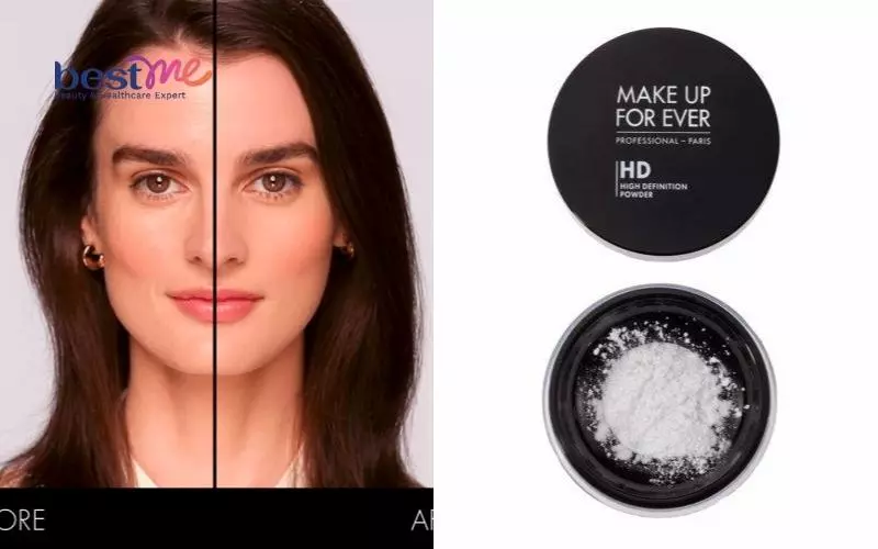 Phấn phủ MakeUp For Ever Ultra HD Microfinishing Loose Powder giúp nàng có lớp nền trong veo