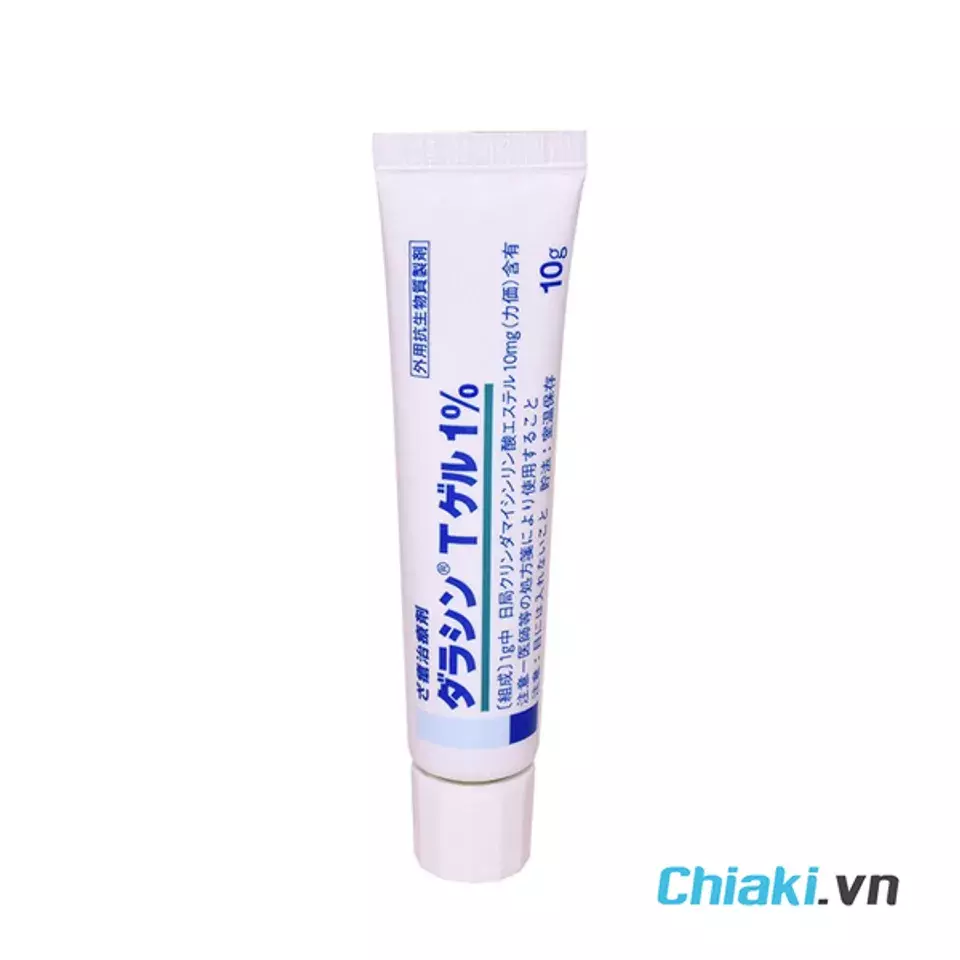 Review kem trị mụn Dalacin T gel 1 Nhật Bản