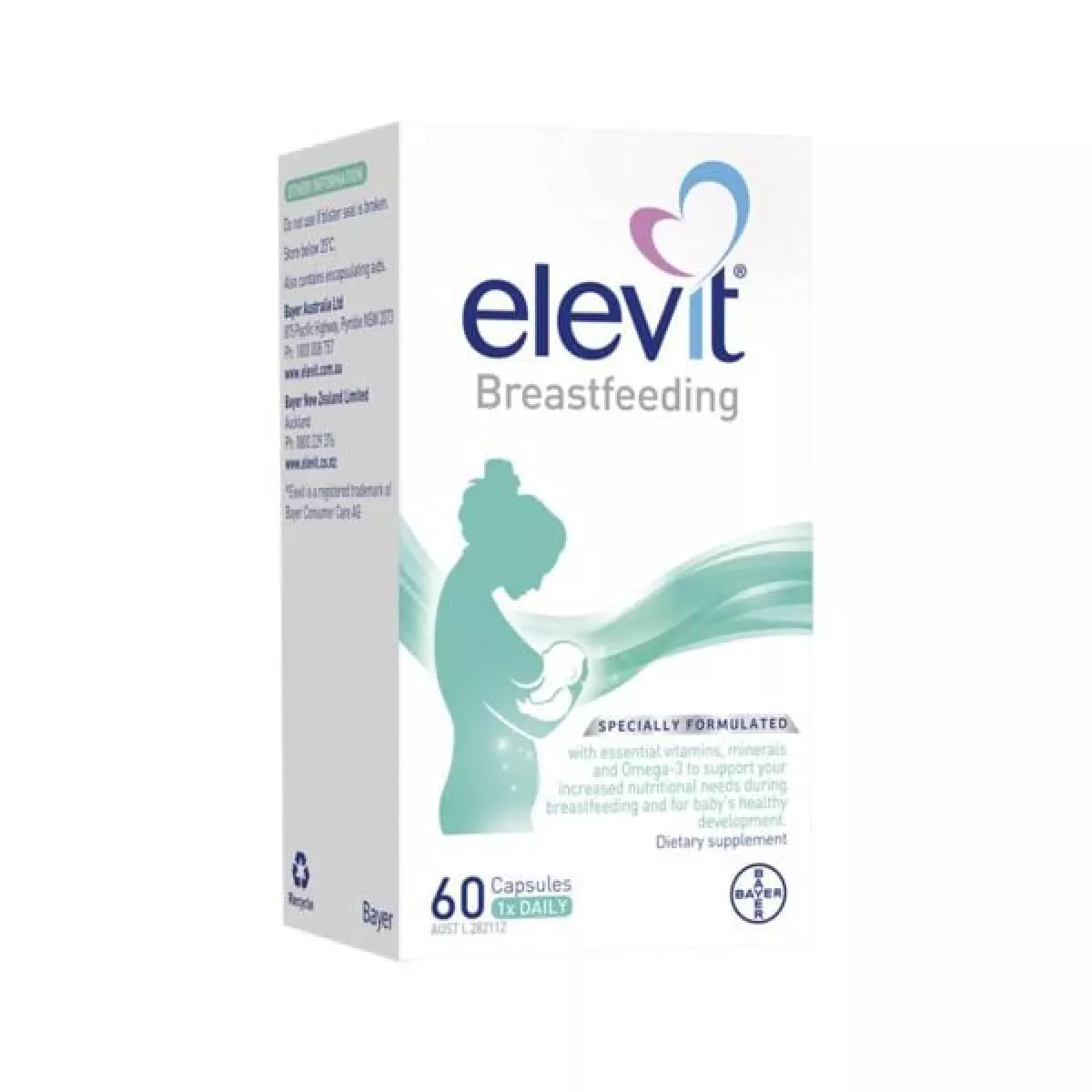 Vitamin cho phụ nữ sau sinh và cho con bú Elevit Breastfeeding của Úc 60 viên