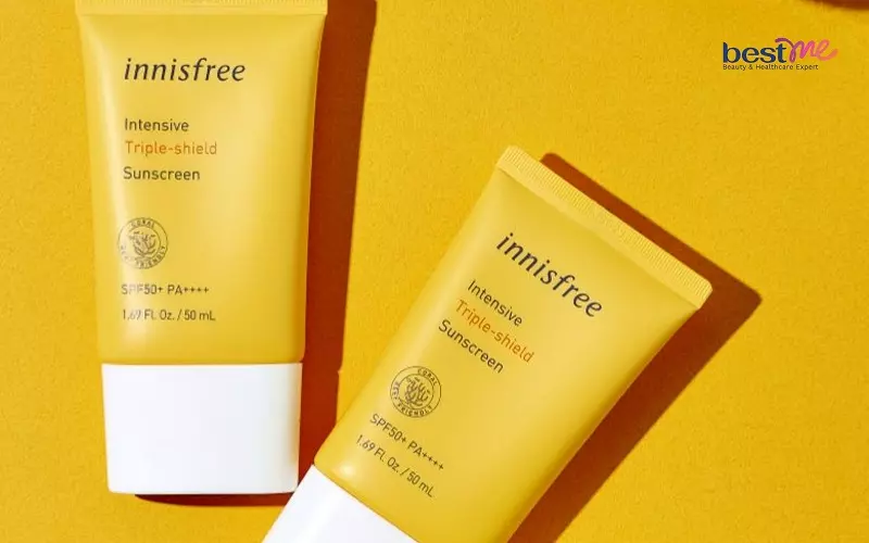 Kem chống nắng dưỡng ẩm cho da khô Innisfree