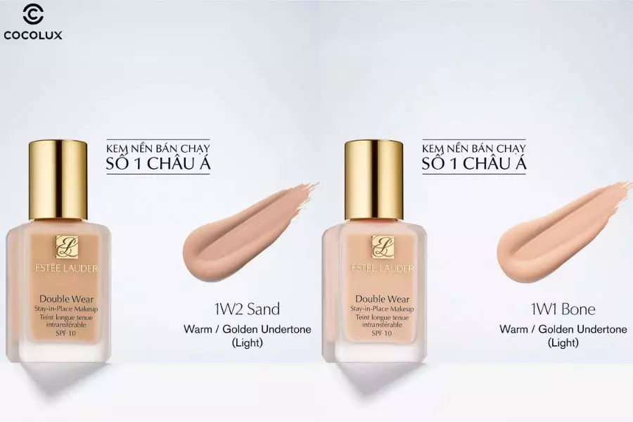 Phân loại kem nền Estee Lauder Double Wear