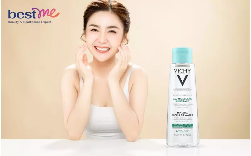 Công dụng của nước tẩy trang Vichy