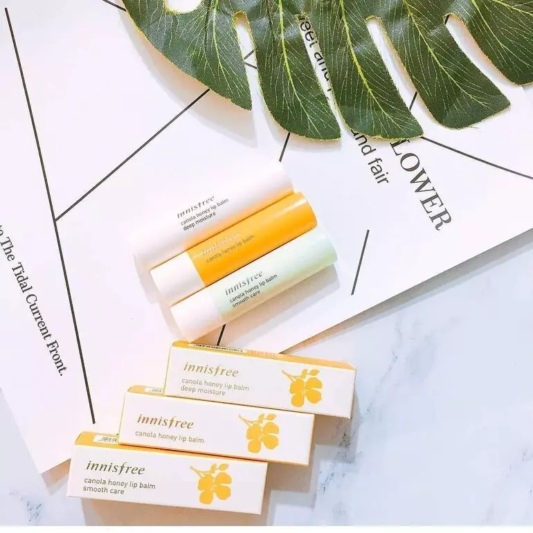 Innisfree Canola Honey Lip Balm không màu