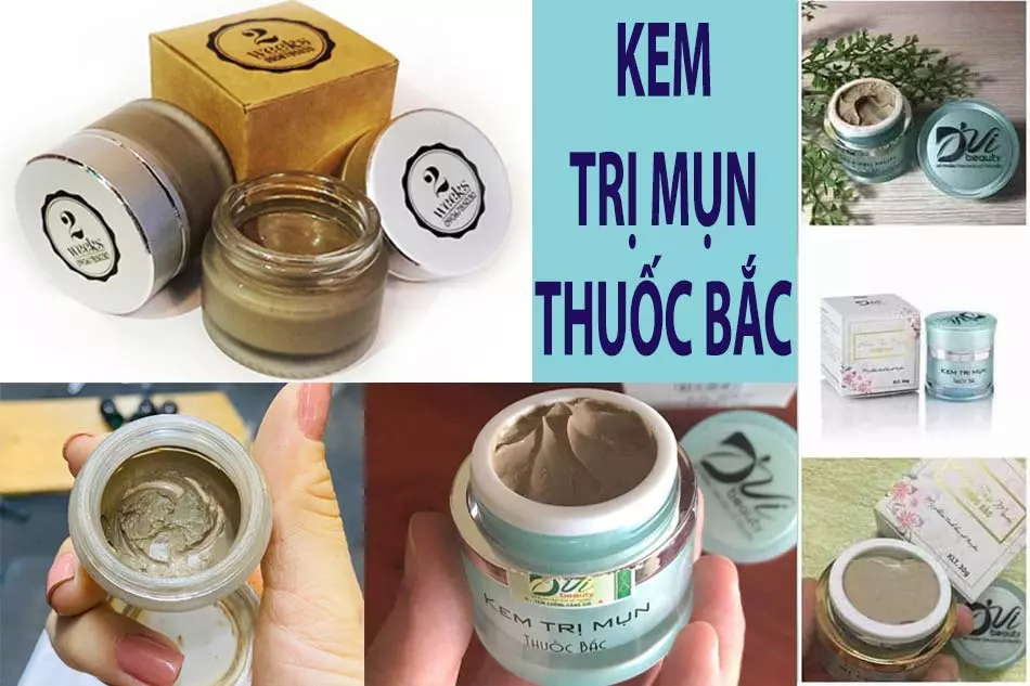 Kem trị mụn thuốc Bắc