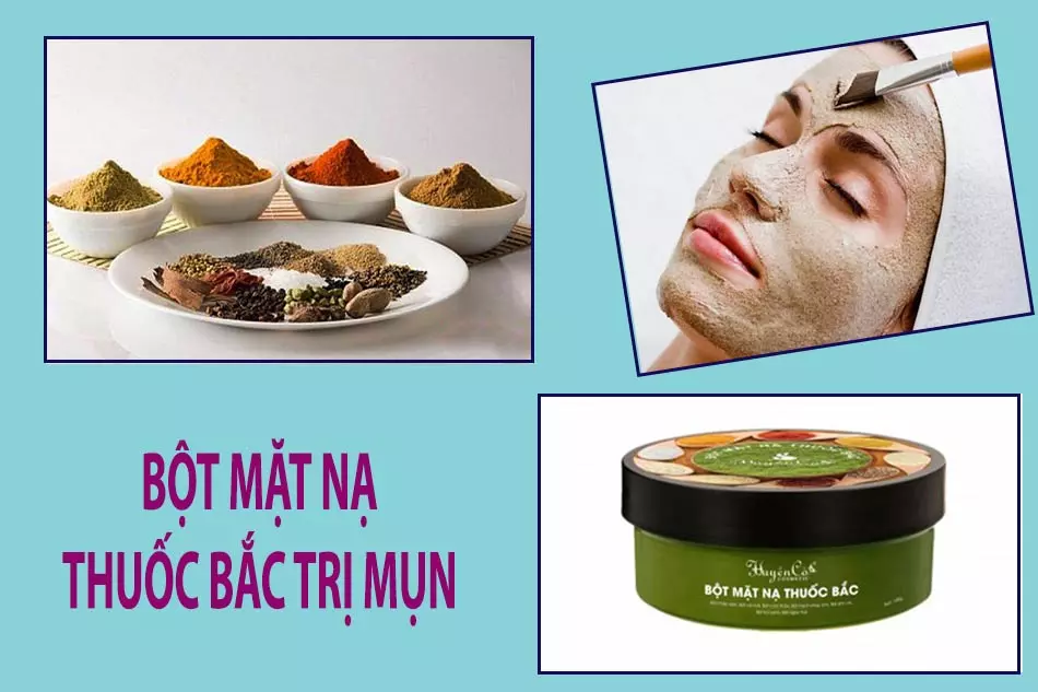 Mặt nạ thuốc Bắc trị mụn