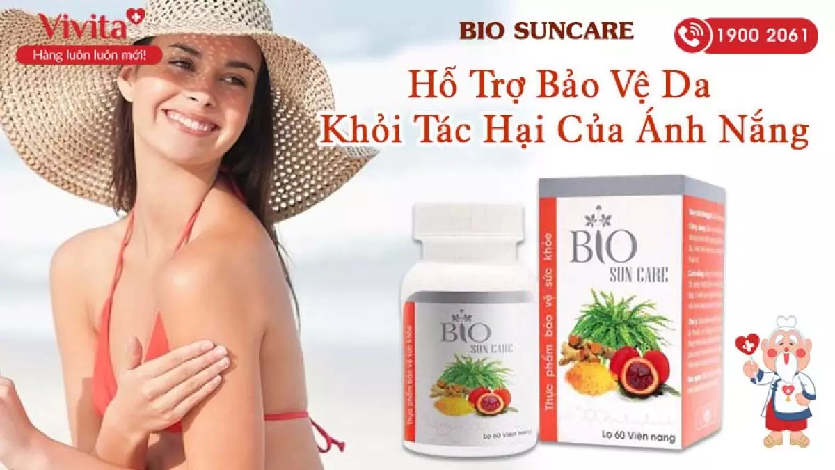 Viên uống chống nắng bio suncare