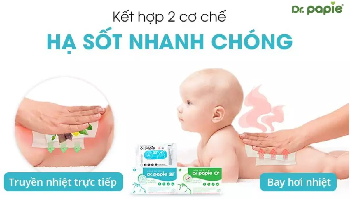 Khăn lau hạ sốt là một loại khăn giúp hỗ trợ giảm nhiệt hiệu quả