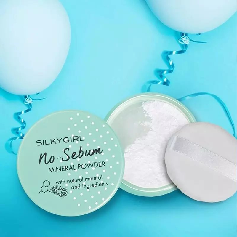 Phấn Phủ Dạng Bột Kiềm Dầu Cho Da Mịn Màng Silkygirl No Sebum Mineral Powder 5g