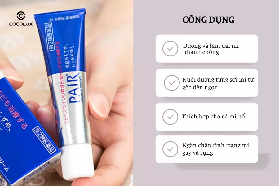 Công dụng nổi bật của Kem Chấm Mụn Pair Nhật Bản