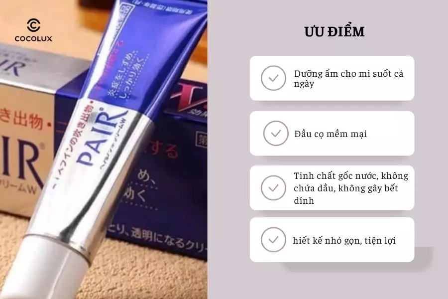 Kem Chấm Mụn Pair Nhật Bản có nhiều ưu điểm nổi bật