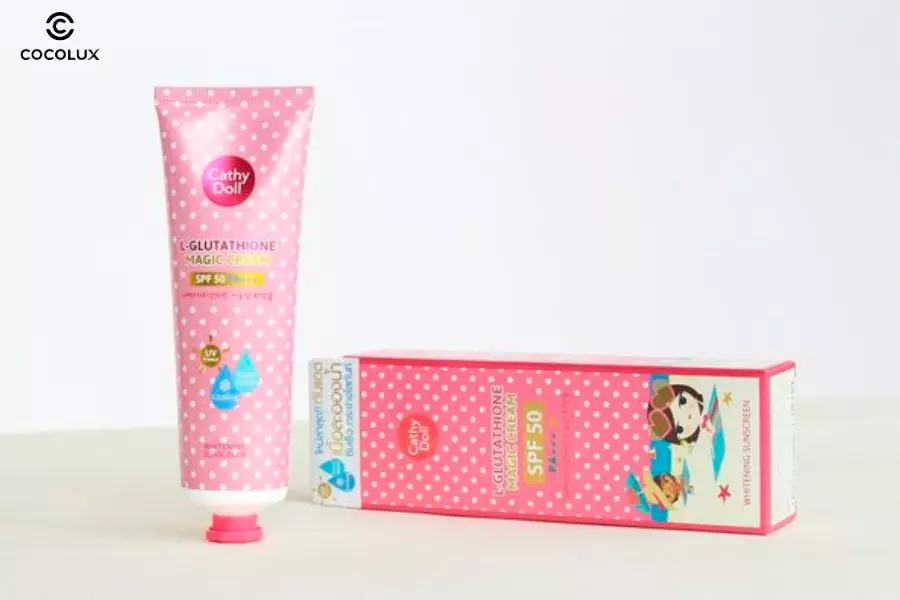 Cocolux - Địa chỉ mua Kem Chống Nắng Cathy Doll Whitening Sunscreen L-Glutathione Magic Cream 60ml chính hãng, giá tốt