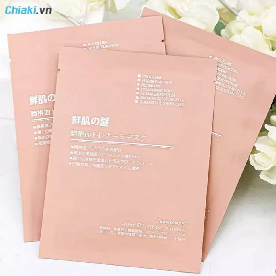 Mặt nạ chống lão hóa Smas Peptide Silk Mask