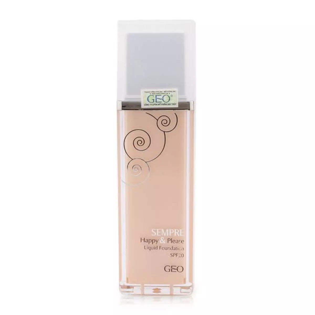 Kem nền Geo Lamy Sempre Happy & Please Liquid Foundation SPF20