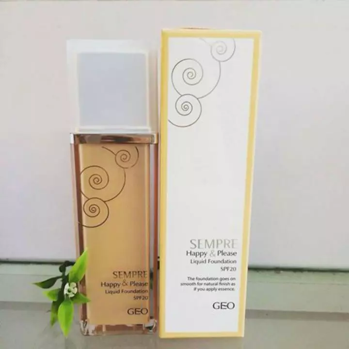 Kem nền Geo Lamy Sempre Happy & Please Liquid Foundation