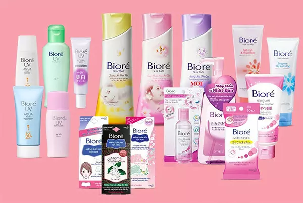 Biore có đa dạng các sản phẩm chăm sóc da