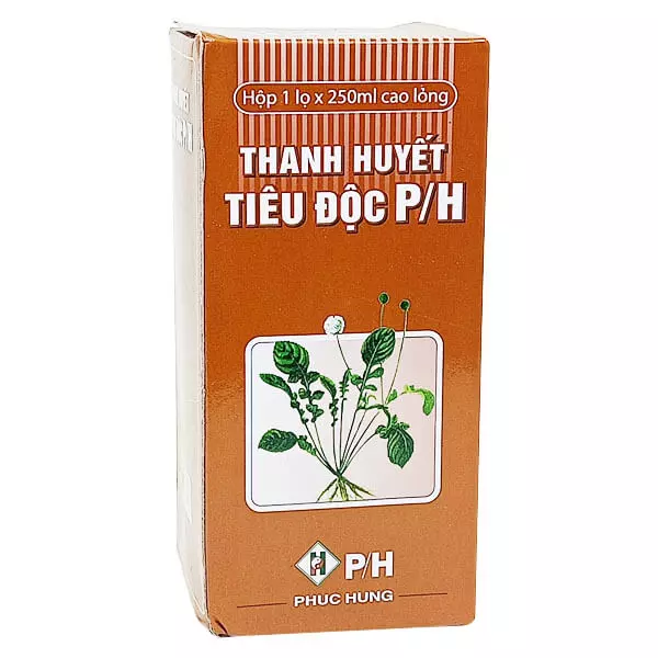 Thanh huyết tiêu độc P/H - Lương huyết, giải độc gan