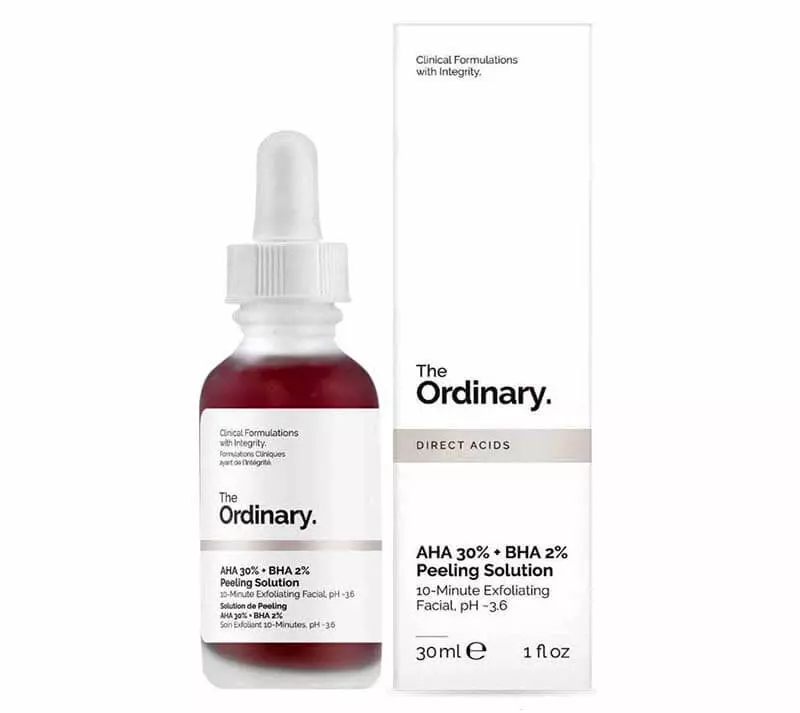 Review The Ordinary AHA 30 + BHA 2 Peeling Solution