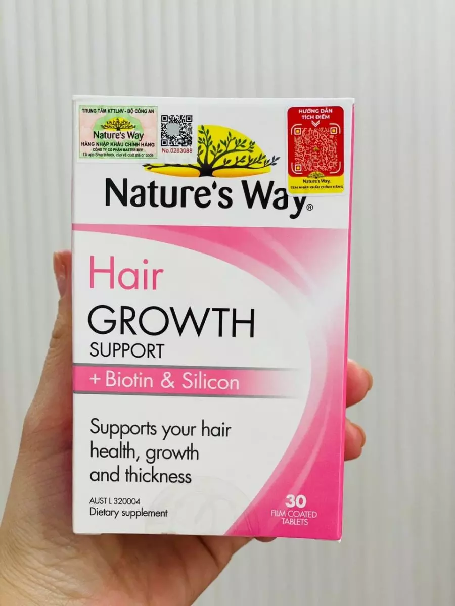 Nature’s Way Hair Growth Support + Biotin & Silicon