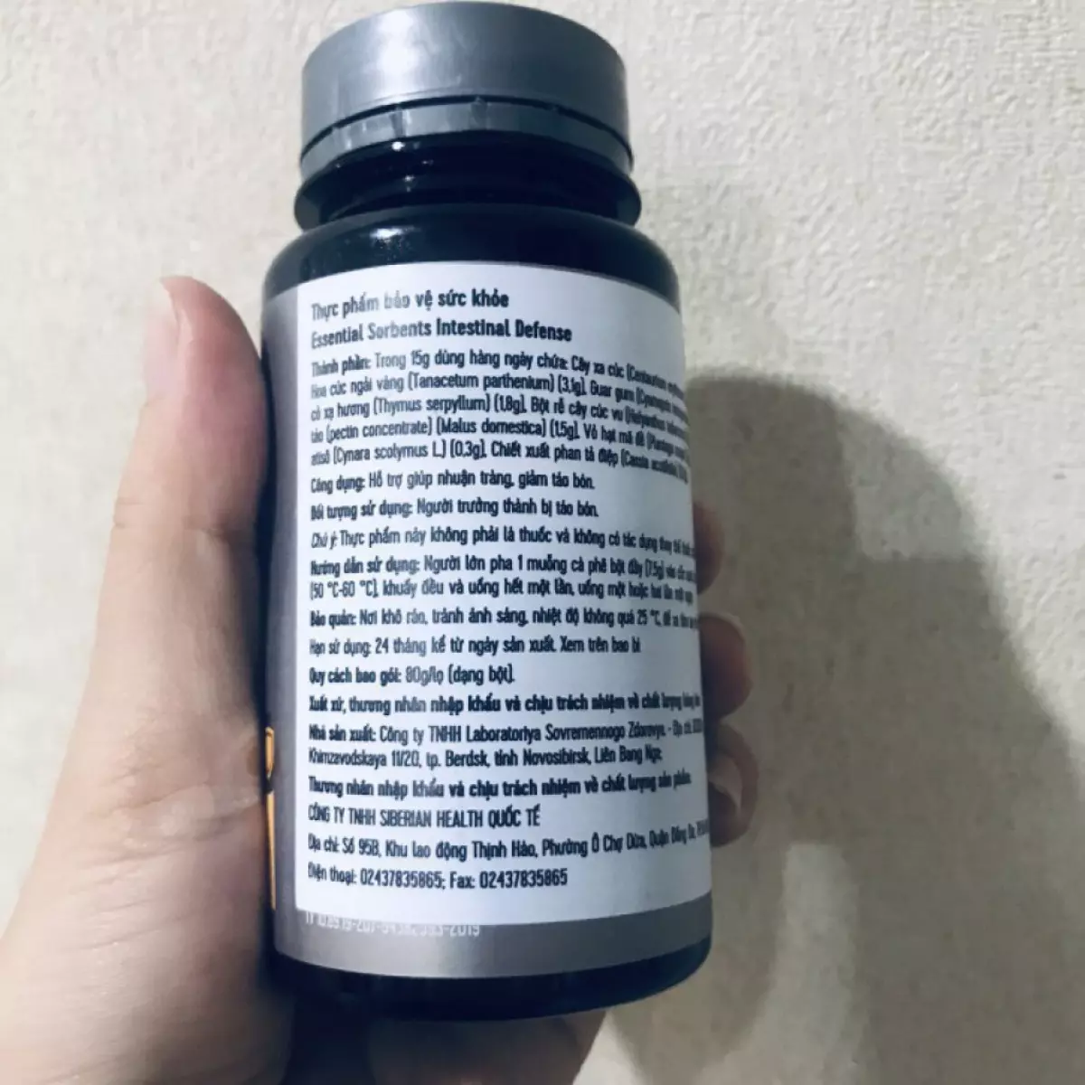 Thành phần tự nhiên trong Lymphosan Intestinal Defense