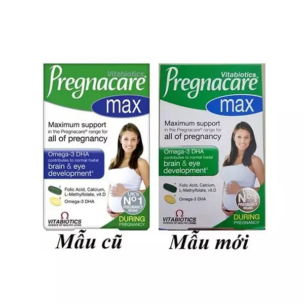 Vitamin tổng hợp cho phụ nữ mang thai Vitabiotics Pregnacare Max của Anh 84 viên