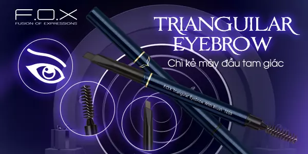 Chì kẻ mày Triangular Eyebrow Đầu Tam Giác