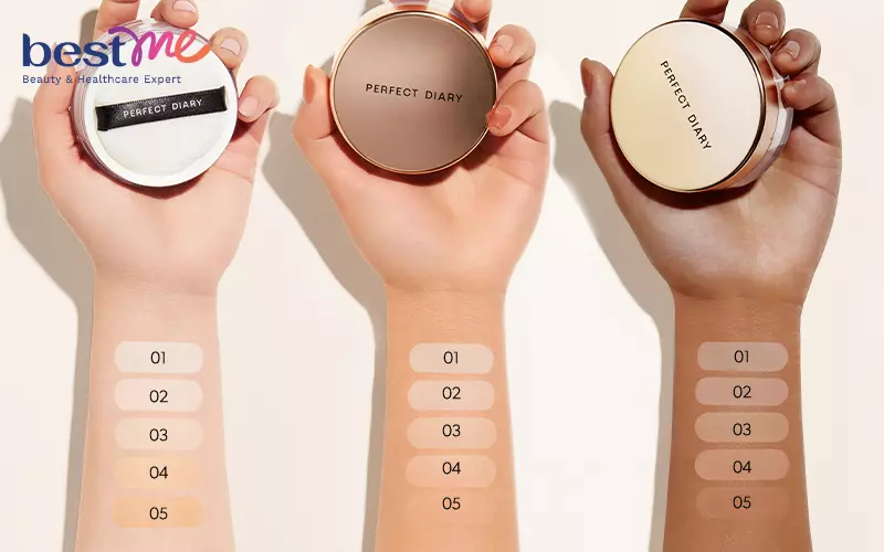 Phấn phủ kiềm dầu Eglips Hey Peach Blur Powder Pact Limited Edition