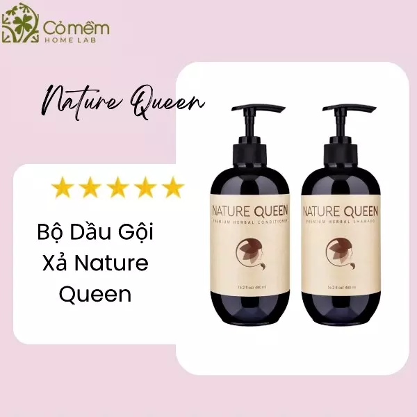 Bộ dầu gội xả Nature Queen Sao Thái Dương