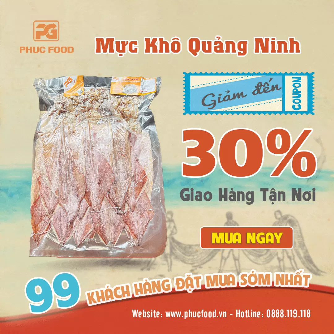 Hình ảnh mực khô Quảng Ninh tại cửa hàng Phúc Gia