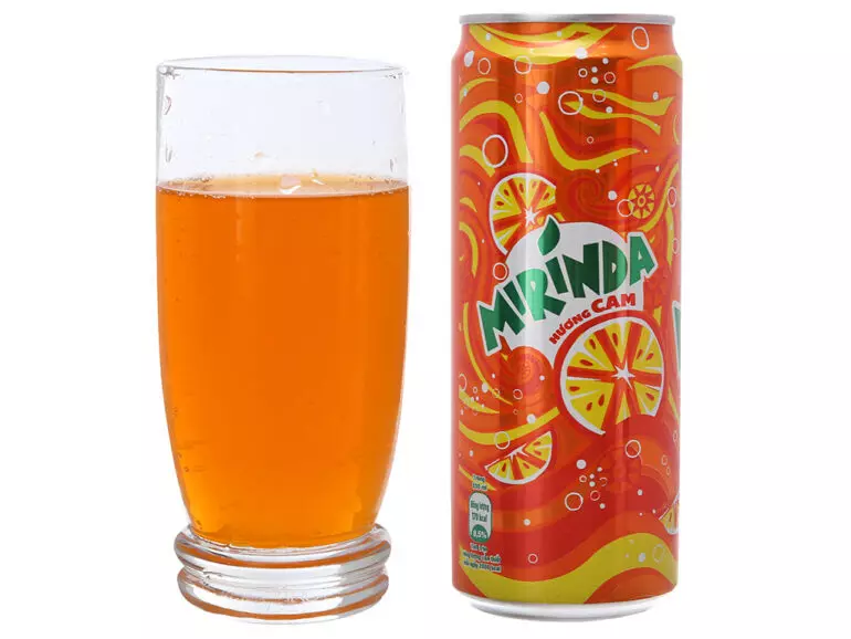 Nước ngọt Mirinda vị cam