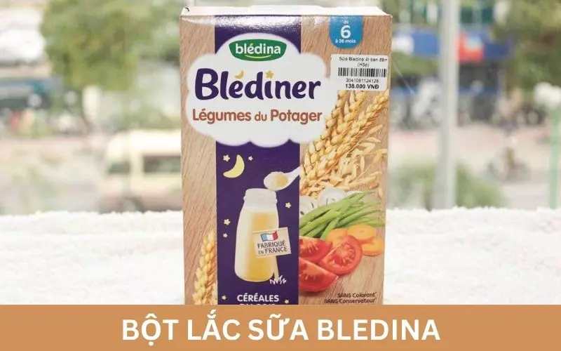 Bột lắc sữa Bledina vị nào ngon?