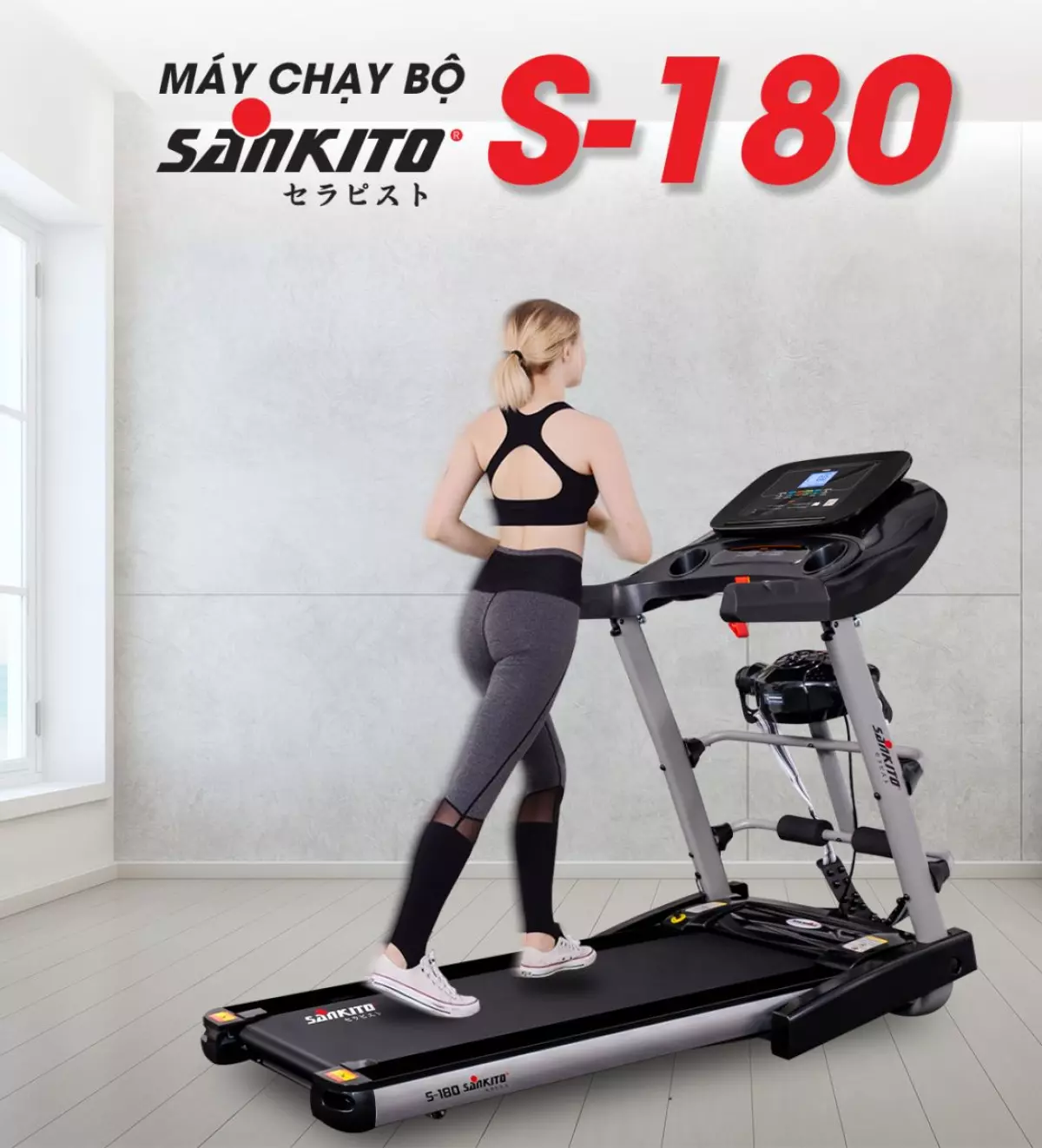 Máy chạy bộ Sankito S-180