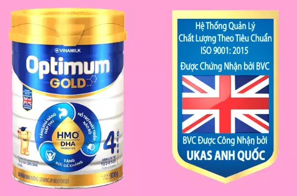 Sữa Optimum Gold 4 có tốt không?