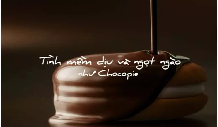 Bánh Choco-Pie ngọt ngào và mềm dịu